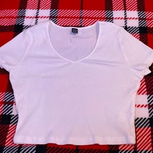 Never worn crop shirt